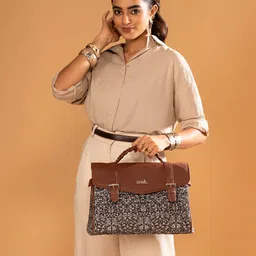 ZOUK Women Ethnic Motifs Printed Satchel image 5