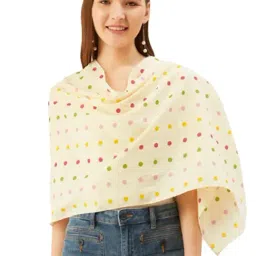 Trend Arrest Multicolor Polka Dot Scarf-image-17