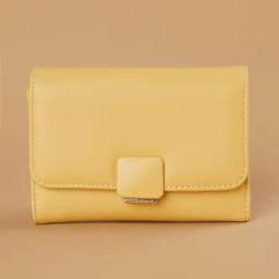 code by lifestyle Lifestyle Yellow Tri-Fold Wallet-picture-31