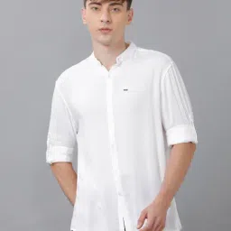 Identiti White Slim Fit Shirt-picture-48