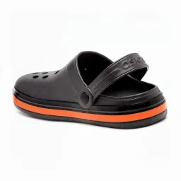 Asian Men's Grey Back Strap Clogs image 5