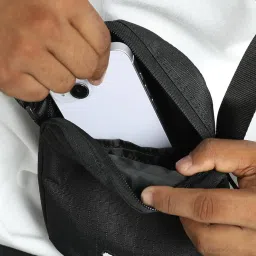 Puma Black Solid Cross Body Bag image 5