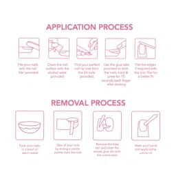 Polish Me Pretty Gel Polish Press On Nails Noir - Black Ombre - Set of 24 image 5