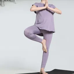 Puma Purple High Rise Tights image 5