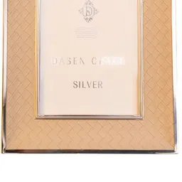 AARVI DECOR STUDIO Beige 1 Pieces Metal Table Photo Frames image 5