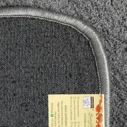 Saral Home Neon Grey Cotton Carpet - Set of 1 image 4