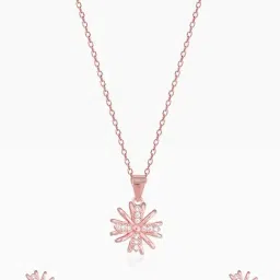 GIVA 925 Sterling Silver Rose Gold Set for Women-picture-41