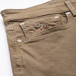 U.S. Polo Assn. Denim Co. Men Henry Skinny Fit Cropped Stretchable Jeans image 4