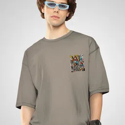 BAESD Men Drop-Shoulder Sleeves Twistform T-shirt image 5