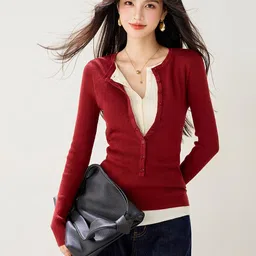 JC Collection Women Ribbed Cardigan image 5