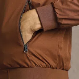 Louis Philippe Men Lightweight Bomber Jacket image 5