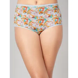 Clovia High Waist Hipster Panties Multi-Color (Pack of 3) image 4