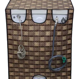 Dream care Fully Automatic Front Load Waterproof Washing Machine Cover for Samsung/ IFB/ LG/ Godrej/ Whirlpool/ Bosch/ 6 kg image 3