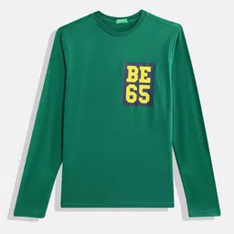 United Colors of Benetton Boys Typography Print Pure Cotton T-shirt-picture-36