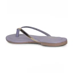 Bata Women's LI Purple Thong Sandals image 5