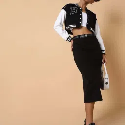 showoffff SHOWOFF Black Cotton Printed Jacket image 5