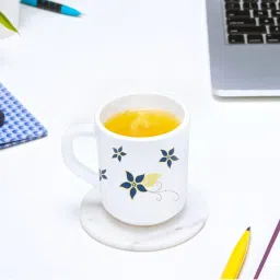 Larah by Borosil Multicolor Ceramic Tea & Coffee Mug - Set fo 6 240ml image 5