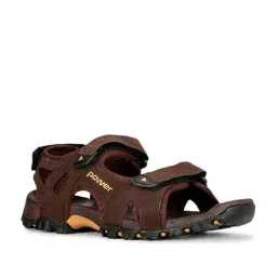 Power by Bata Men's GARNET E Brown Floater Sandals-picture-10