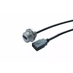 RS PRO Straight Panel Mount USB Connector 1 Port Type A, 2317942-picture-20