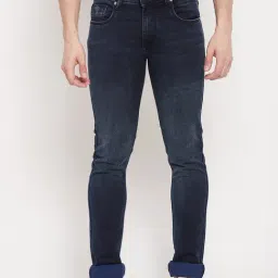 Duke Blue Slim Fit Lightly Washed Jeans-image-47