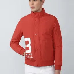 Van Heusen Sport Orange Regular Fit Printed Jackets-picture-41