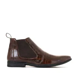 Khadim Men's Brown Chelsea Boots-image-68