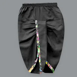 A.T.U.N. Boys Black Printed Full Sleeves Kurta Set image 5