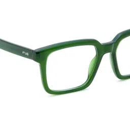 Irus Green Rectangular Eye Frames for Men image 5