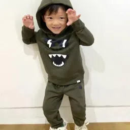 GAP Boys Green Graphic Sweatshirt image 3