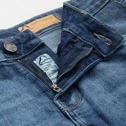 Being Human Men Skinny Fit Low Distress Heavy Fade Stretchable Jeans image 5