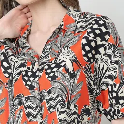 Vero Moda Red Printed Shirt image 5