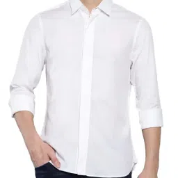 Tommy Hilfiger Optic White Slim Fit Shirt-picture-32