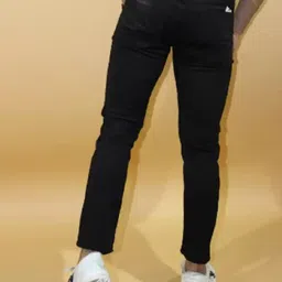 COMFITS Men Regular Fit Mid-Rise Classic Slash Knee Stretchable Jeans image 4