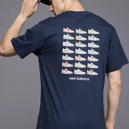 New Balance Printed Pure Cotton Moisture Wicking T-shirt-picture-22