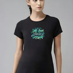 SZN Women Graphic Printed T-shirt-image-78