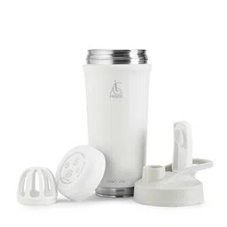 AGIS White Single Stainless Steel Solid Water Bottle image 5