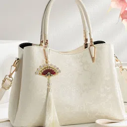 StyleCast PU Structured Handheld Bag With Detachable Sling Strap-picture-38