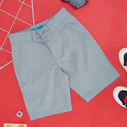 YU by Pantaloons Solid Shorts - Medium Grey-picture-10
