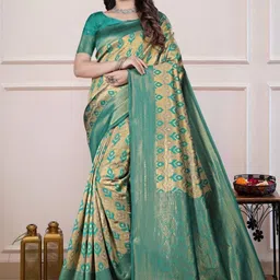 G R K Fashion Textile Zari Art Silk Banarasi Saree-picture-30