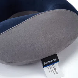 Samsonite Blue And Grey Memory Foam Lightweight Sleep Pillow image 2