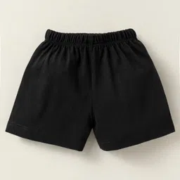 CUCUMBER Sinker Knit Half Sleeves Co-Ord Shorts Night Suit With Animal Print Pack of 2 - Black & Light Green image 5