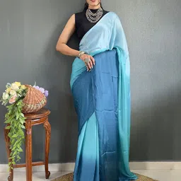 KAYOMMI Pure Crepe Ready to Wear Saree-picture-14