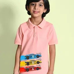 NUSYL Boys Printed Polo Collar T-shirt-picture-47