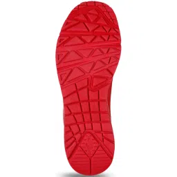 Skechers Men's UNO - STAND ON AIR Red Casual Sneakers image 5