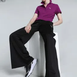 Puma Pink Cotton Plain Sports T-Shirt image 5