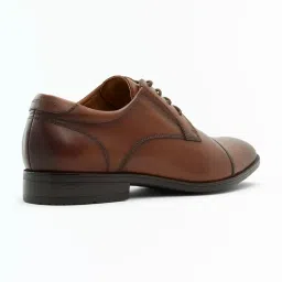 Aldo Men's Cognac Derby Shoes image 5