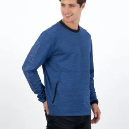 American Eagle Blue Regular Fit Printed Sweatshirt-picture-15
