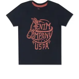 U.S. Polo Assn. Kids Navy Graphic Print T-Shirt-picture-10