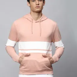 Dennis Lingo Multi Regular Fit Striped Hooded Sweatshirts-picture-27