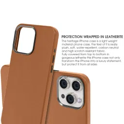 Gripp Heritage Xtreme with Mag-Safe Case Compatible with Iphone 15 Pro (6.1") - Camel image 5